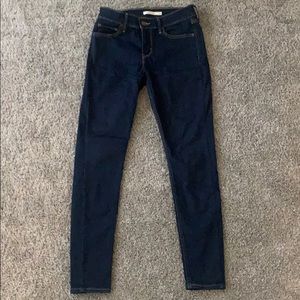 Levi super skinny jeans